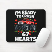 I'm Ready To Crush 67 Hearts Truck Valentines Day  マウスパッド (マウス)