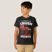I'm Ready To Crush 67 Hearts Truck Valentines Day  Tシャツ (正面フル)