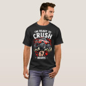 I'm Ready To Crush 67 Hearts Truck Valentines Day  Tシャツ (正面フル)