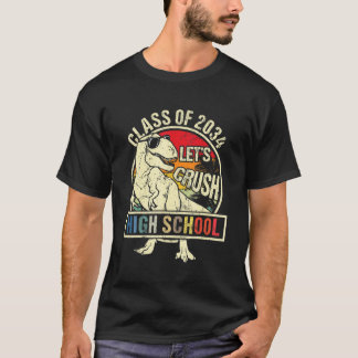 I'm Ready To Crush High School Dinosaur Boys Back  Tシャツ