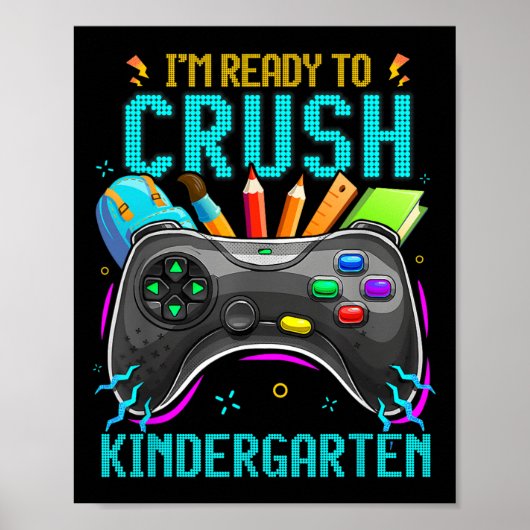 I'm Ready To Crush Kindergarten Ck To School Video ポスター (正面)