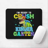 I'm Ready To Crush Kindergarten Dinosaur バイク通学 Kid マウスパッド (マウス)
