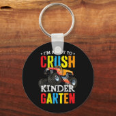 Im Ready To Crush Kindergarten Monster Truck Ck To キーホルダー (正面)