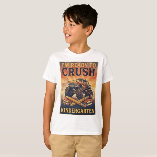 I'm Ready to Crush Kindergarten Tシャツ (正面フル)