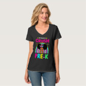 I'm Ready To Crush Pre K Black Girl Back To School Tシャツ (正面フル)