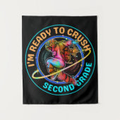 I'm ready to crush second grade タペストリー (正面)