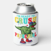 I'm Ready To Crush Second Grade Dinosaur Back To S 缶クーラー (缶裏面)