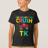 I'm Ready To Crush Tk Dinosaur Back To School Funn Tシャツ (正面)