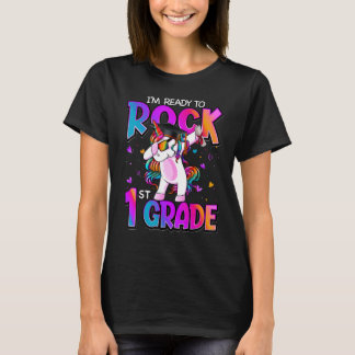 I'm Ready To Rock 1年生ユニコーン新学期 Tシャツ