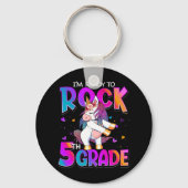 I'm Ready To Rock 5年生ユニコーン新学期 キーホルダー (裏面)