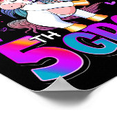 I'm Ready To Rock 5年生ユニコーン新学期 ポスター (角)