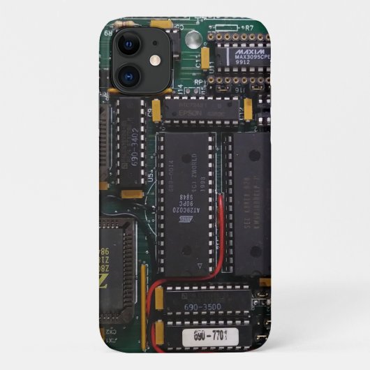 I'm Really Board PCB iPhone Case Case-Mate iPhoneケース (裏面)