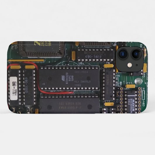 I'm Really Board PCB iPhone Case Case-Mate iPhoneケース (裏面(横))