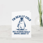Im Really Cold But Im Being Really Penguin Brave A カード (正面)
