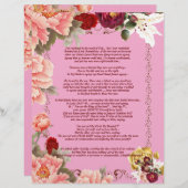 I'm Reemented Writingsパーソナライズされた紙 (正面/裏面)