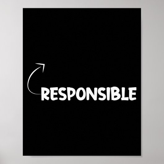 I'm Resnsible Funny Ity Character Reference  ポスター (正面)