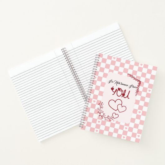 I'm Rich Because I Have You Valentine's ノートブック (内部)