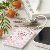 I'm Rich Because I Have You Valentine's Acrylic キーホルダー (正面右)