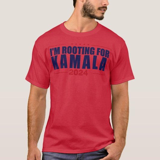 Im Rooting For Kamala 2024 Tシャツ (正面)