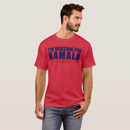 Im Rooting For Kamala 2024 Tシャツ (正面フル)
