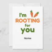 I'm Rooting for You カード (正面)