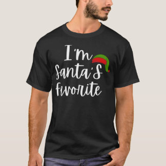 I'm Santa's Favorite - Funny Christmas Tシャツ