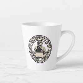 I'm Silently Correcting Your Grammar カフェラテマグ