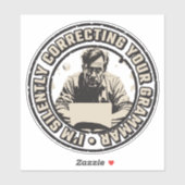 I'm Silently Correcting Your Grammar シール (シート)