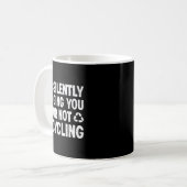 Im Silently Judging You For Not Recycling コーヒーマグカップ (正面左)