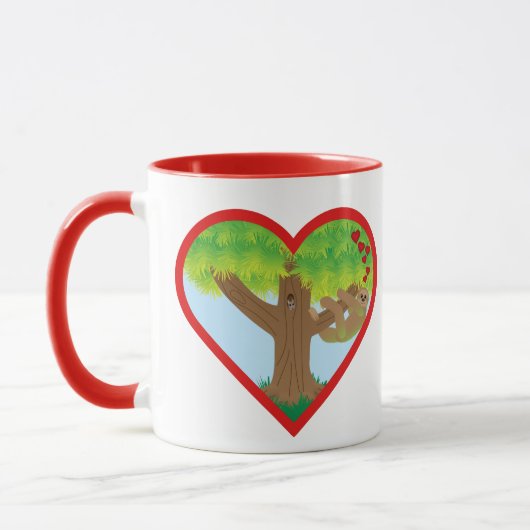 I'm slow but I'm Yours Sloth theme マグカップ (左)