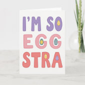 Im So Egg Stra Message Card カード (正面)