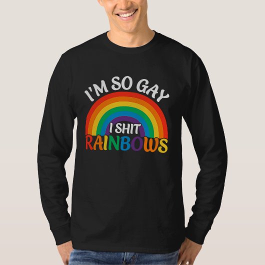 I'm So Gay  Gay Pride  LGBT Rainbow  Pride Month 2 Tシャツ (正面)