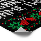 Im So Good Santa Came Twice Christmas Outfits Xmas ポスター (角)