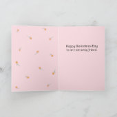 Im So Lucky Youre My Friend - Galentines Day カード (内部)