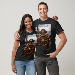 I'm So Naudi - ユーモラスな海洋の海賊をテーマにした楽しいデザイン Tシャツ