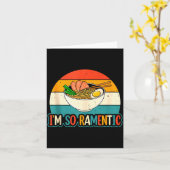 I'm So Ramentic - Matching Couple Ramen Noodles Lo カード (黄色い花)