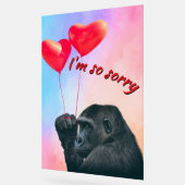 "I'm so sorry" アクリルサイン (傾斜)