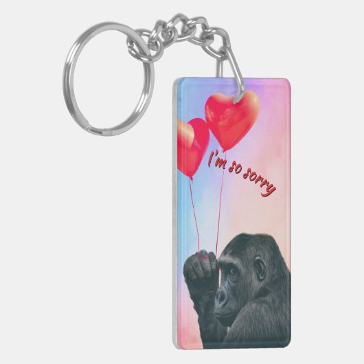 "I'm so sorry" キーホルダー (正面左)