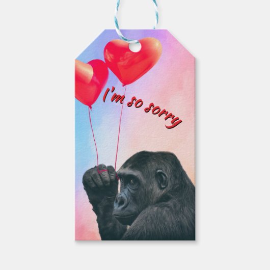 "I'm so sorry" ギフトタグ (正面)