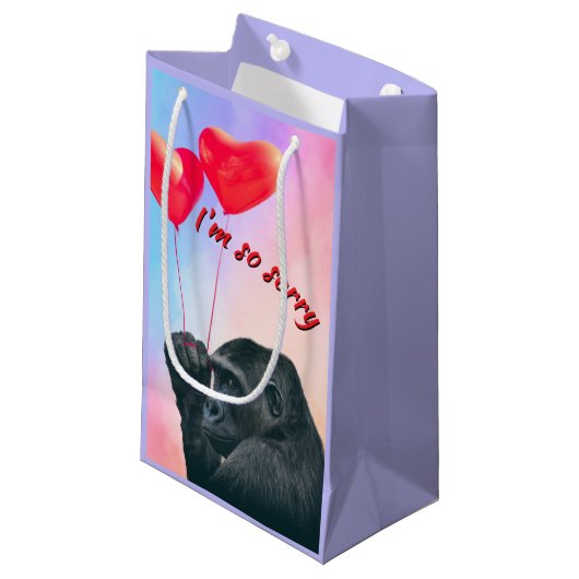 "I'm so sorry" スモールペーパーバッグ (正面アングル)