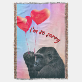 "I'm so sorry" スローブランケット