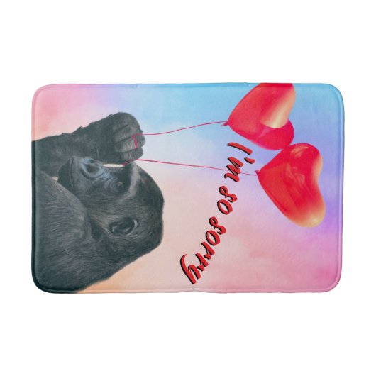 "I'm so sorry" バスマット (正面)