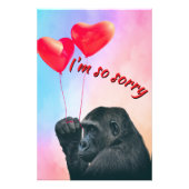 "I'm so sorry" フォトプリント (正面)