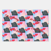 "I'm so sorry" ラッピングペーパーシート (正面2)