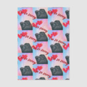 "I'm so sorry" 薄葉紙 (正面)