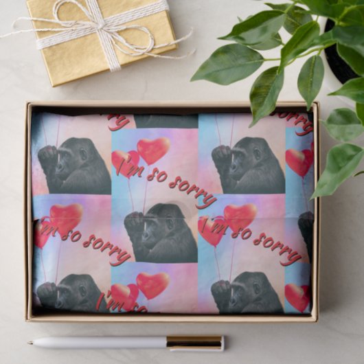 "I'm so sorry" 薄葉紙 (ギフト)