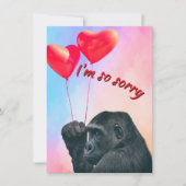 "I'm so sorry" Enkele kaart (正面)