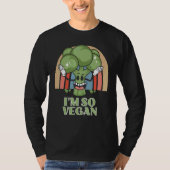 Im So Vegan Broccoli  Vegetable Food Broccoli Tシャツ (正面)
