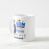 I'm Son Mug Design | 男の子モチベーション マグカップ デザイン (正面左)