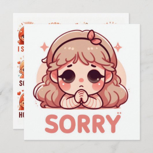 I'm Sorry  シーズンカード (正面/裏面)